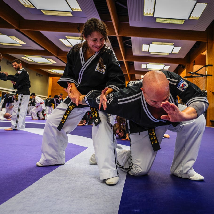 Blocage hapkido
